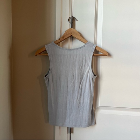 EVERLANE Selfie Tank Light Blue Size XS - Picture 4 of 4